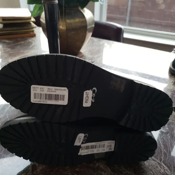 KURT GEIGER LONDON Women's Sutton Bow Suede Combat Boots - Picture 7 of 7